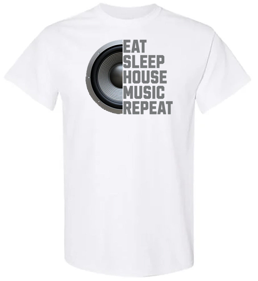 House Music Repeat (Grey Image)