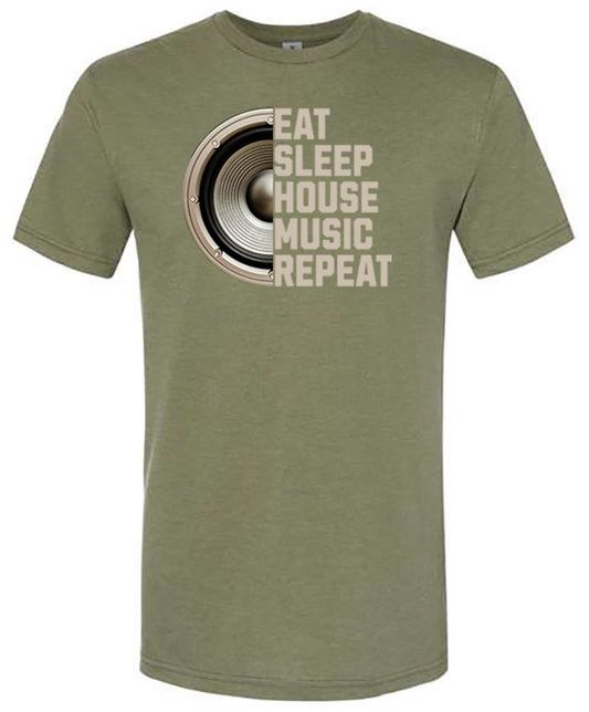 House Music Repeat (Tan Image)