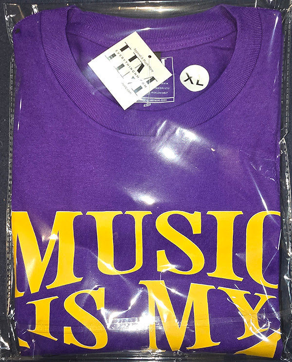 Music is My Life (Purple & Gold XL Promo Shirt)