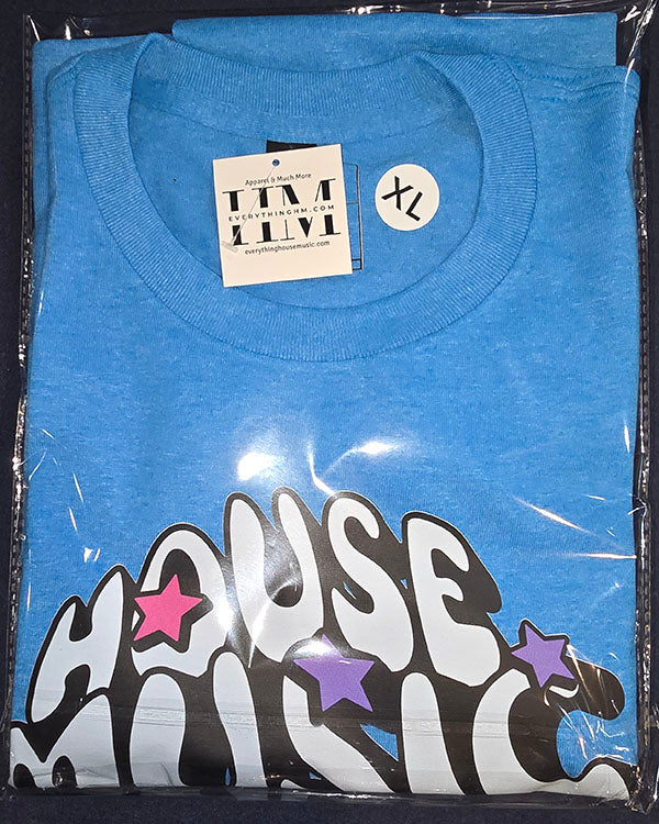 House Music Heals the Soul XL(Power Blue Promo Shirt)