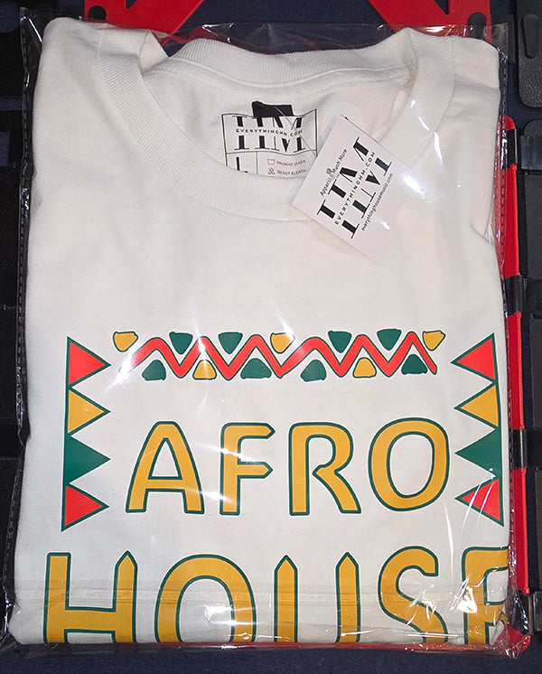 Afro House Music (L White Promo Shirt)