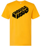 House Music Cube (Black Letters)