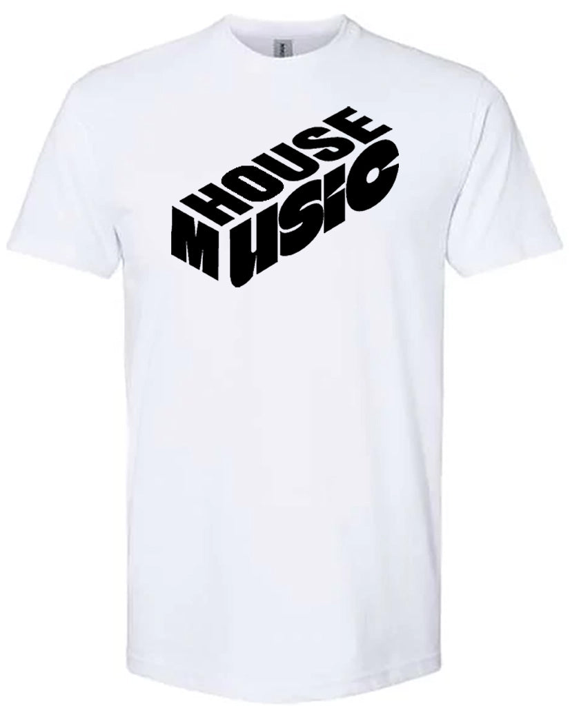 House Music Cube (Black Letters)