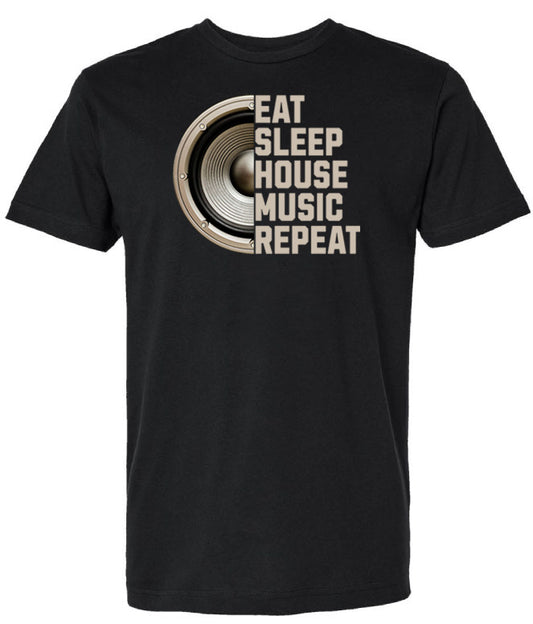 House Music Repeat (Tan Image)