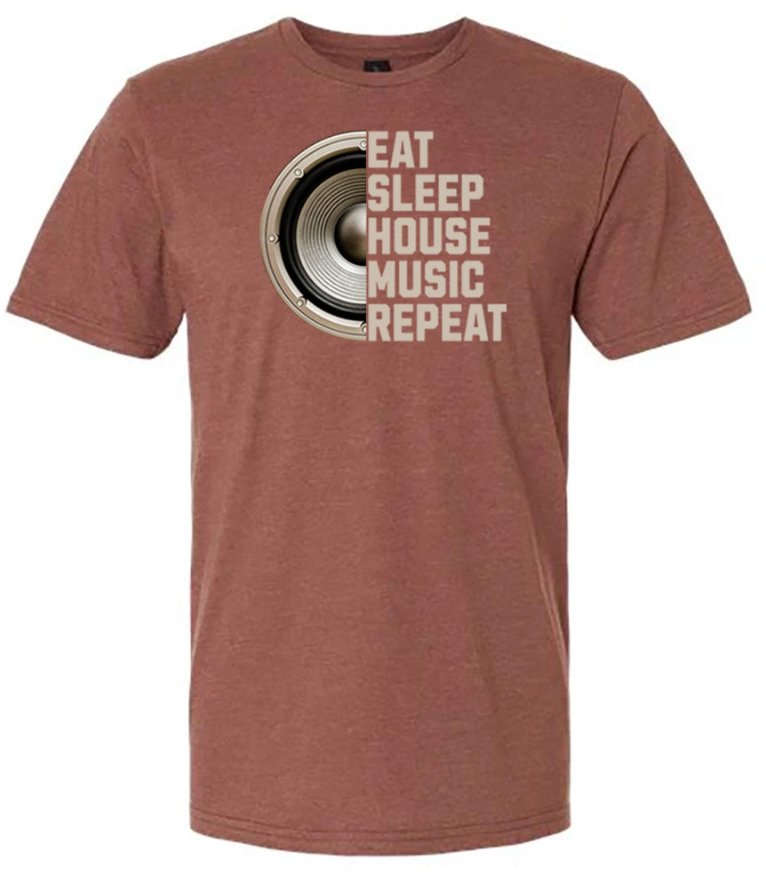 House Music Repeat (Tan Image)