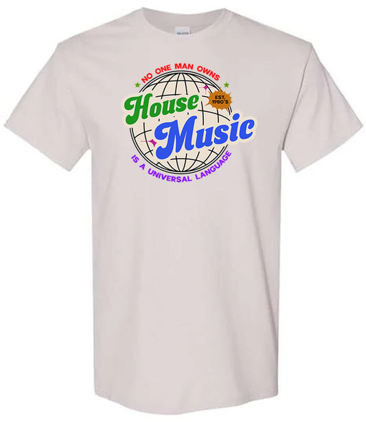No One Man Owns House Music (XL Promo Shirt)