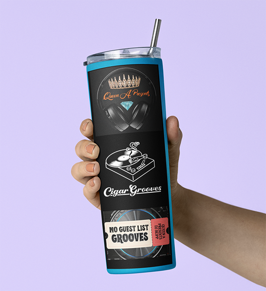 Jewels and Grooves Hot & Cold Tumbler