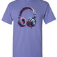 Colorful Headphone (Violet L Promo Shirt)